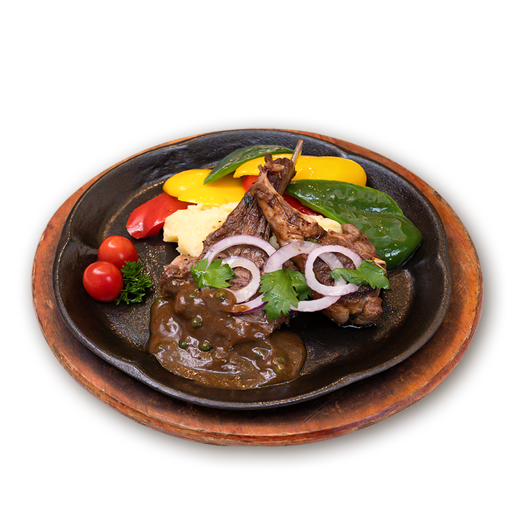 Sườn Cừu Nướng Than Hoa 250gr
