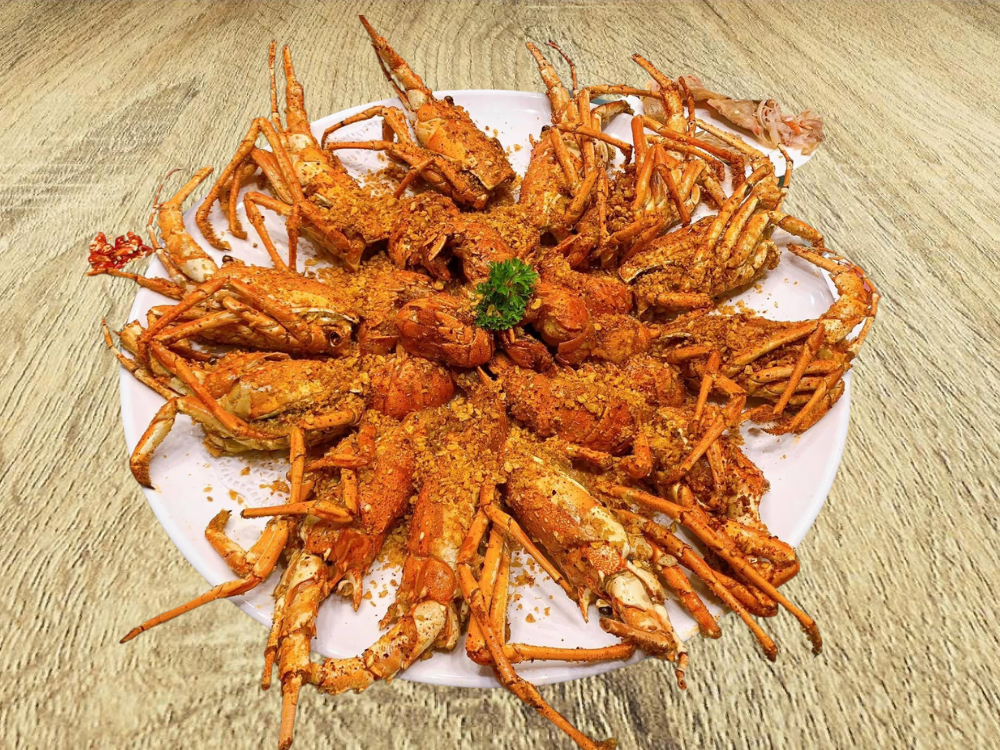 Tôm Hùm rang muối