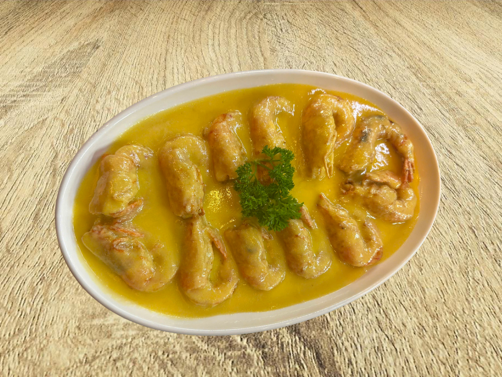 Tôm sốt hoàng kim