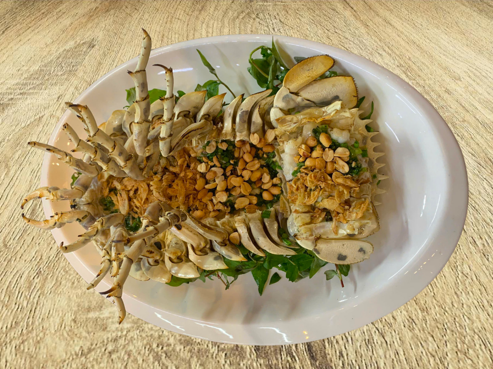 Bọ biển nướng mỡ hành