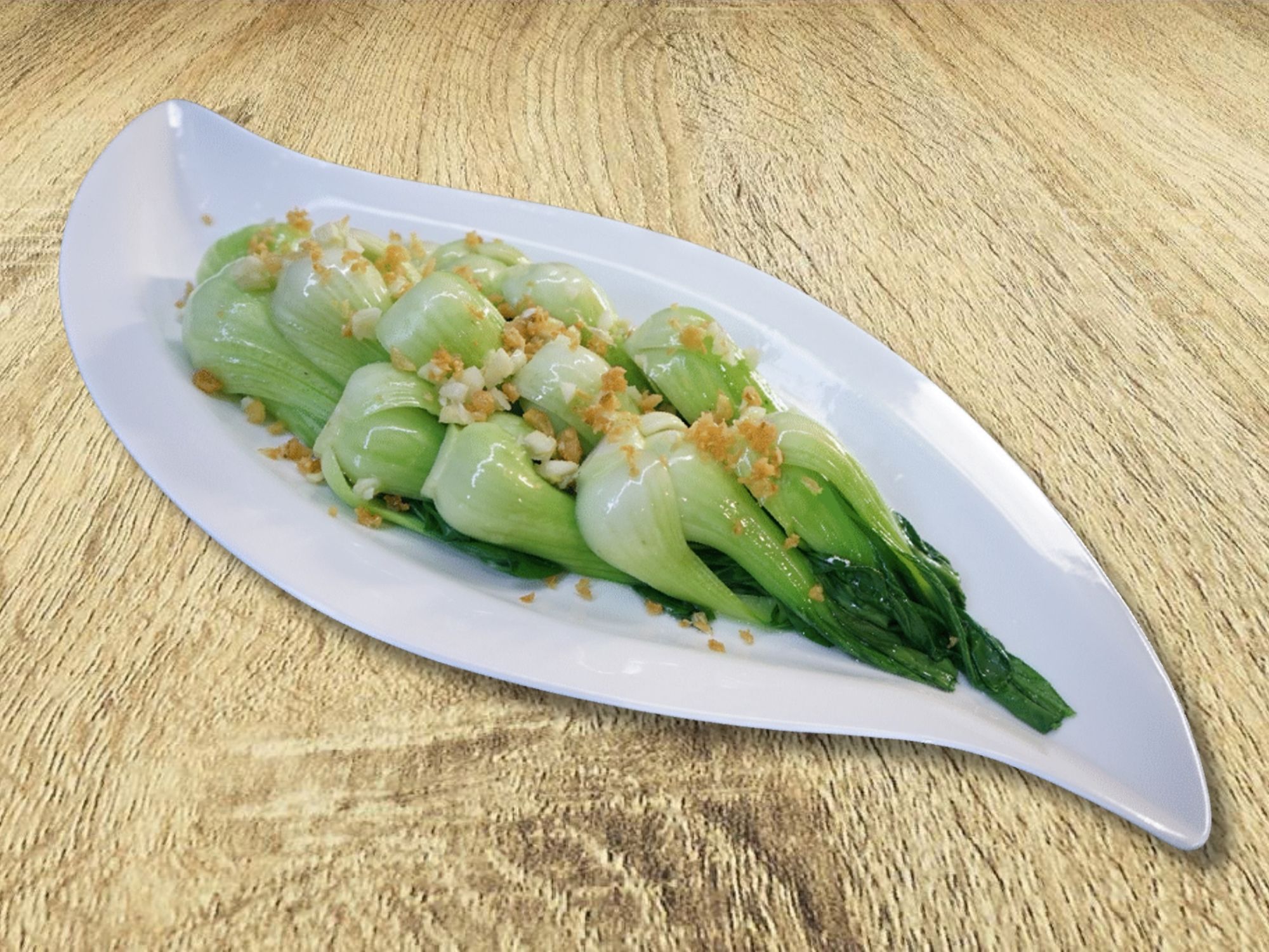 Cải thìa xào tỏi