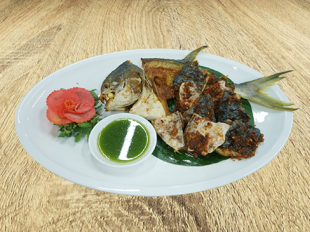 Cá chim nướng muối ớt