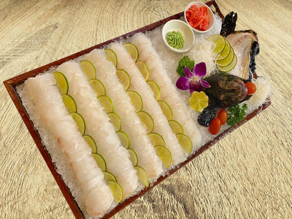 Cá mú sashimi