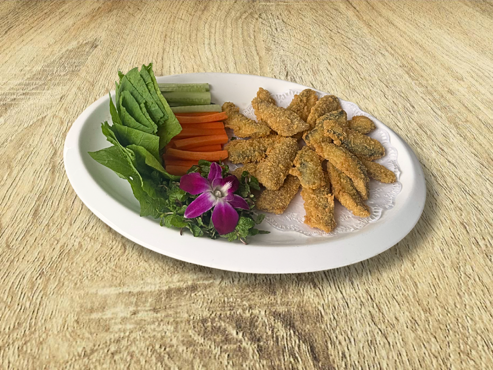 Cá trích chiên giòn