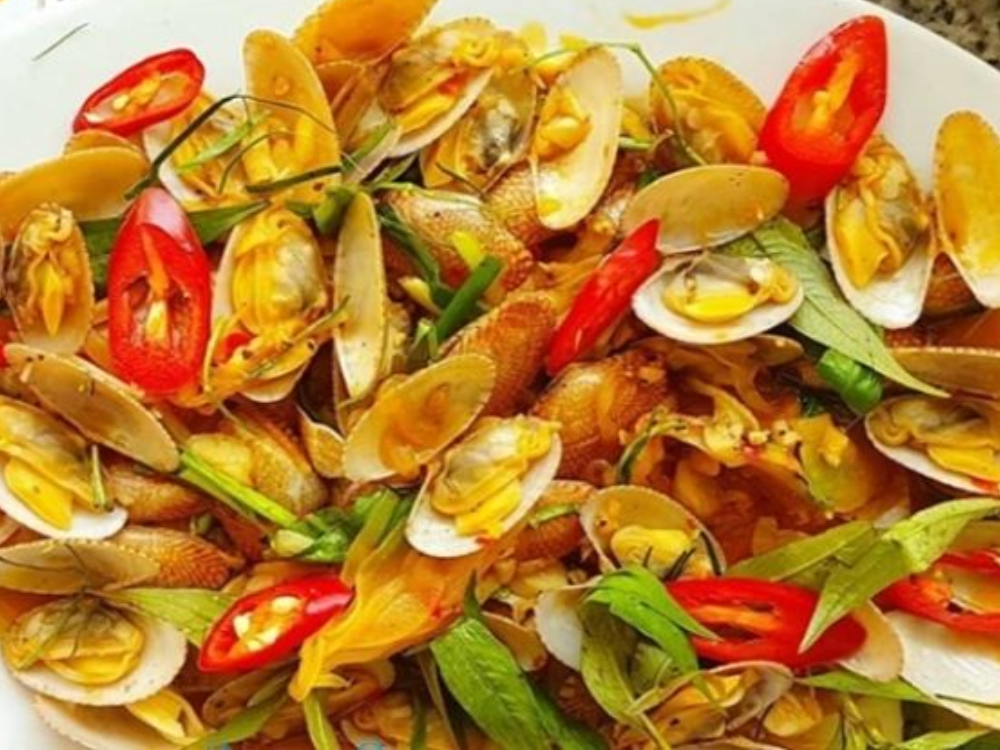 Chíp chíp xào xả ớt