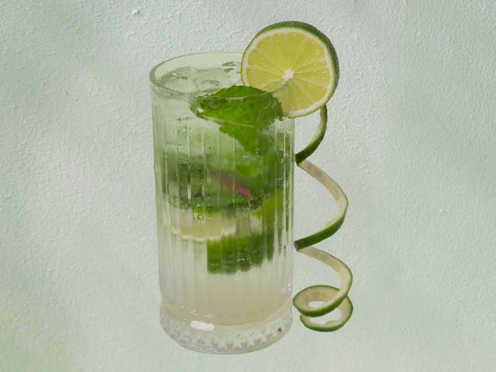 Classic Mojito không cồn / pha với rượu Bacardi Light