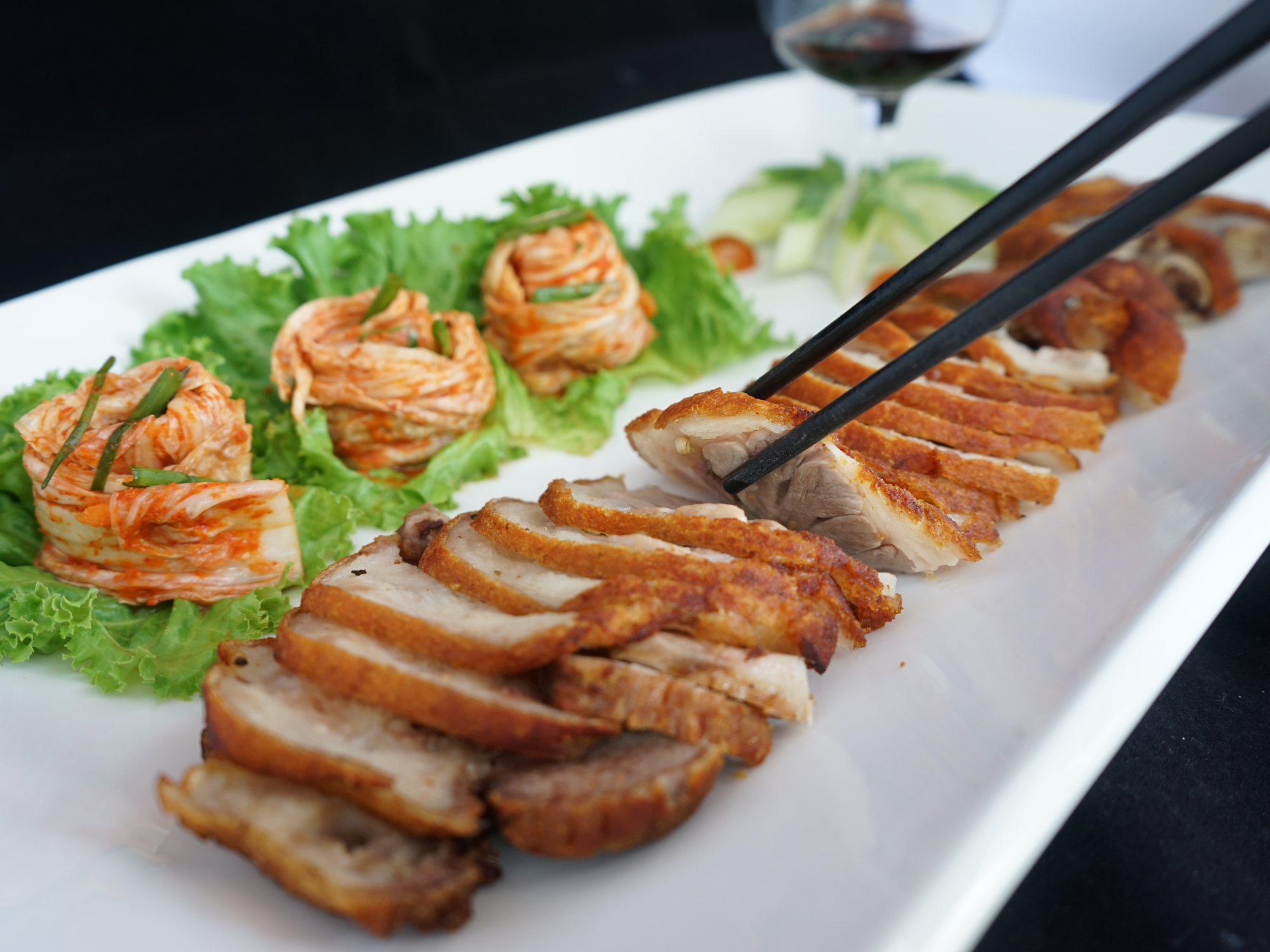 Giò heo chiên giòn