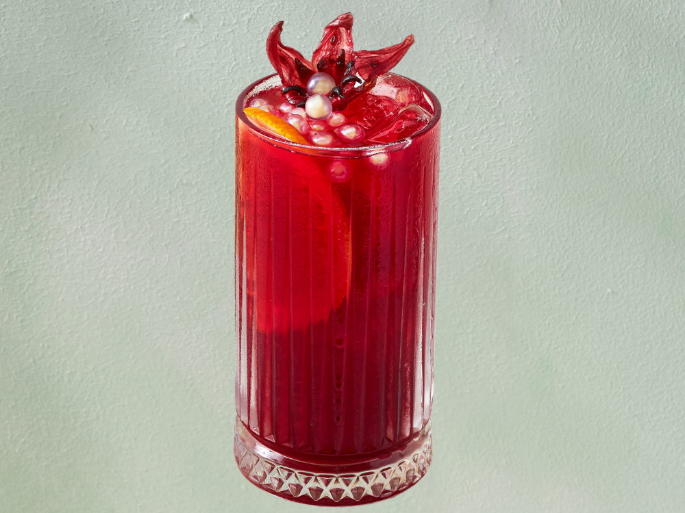 Trà hibiscus ổi hồng