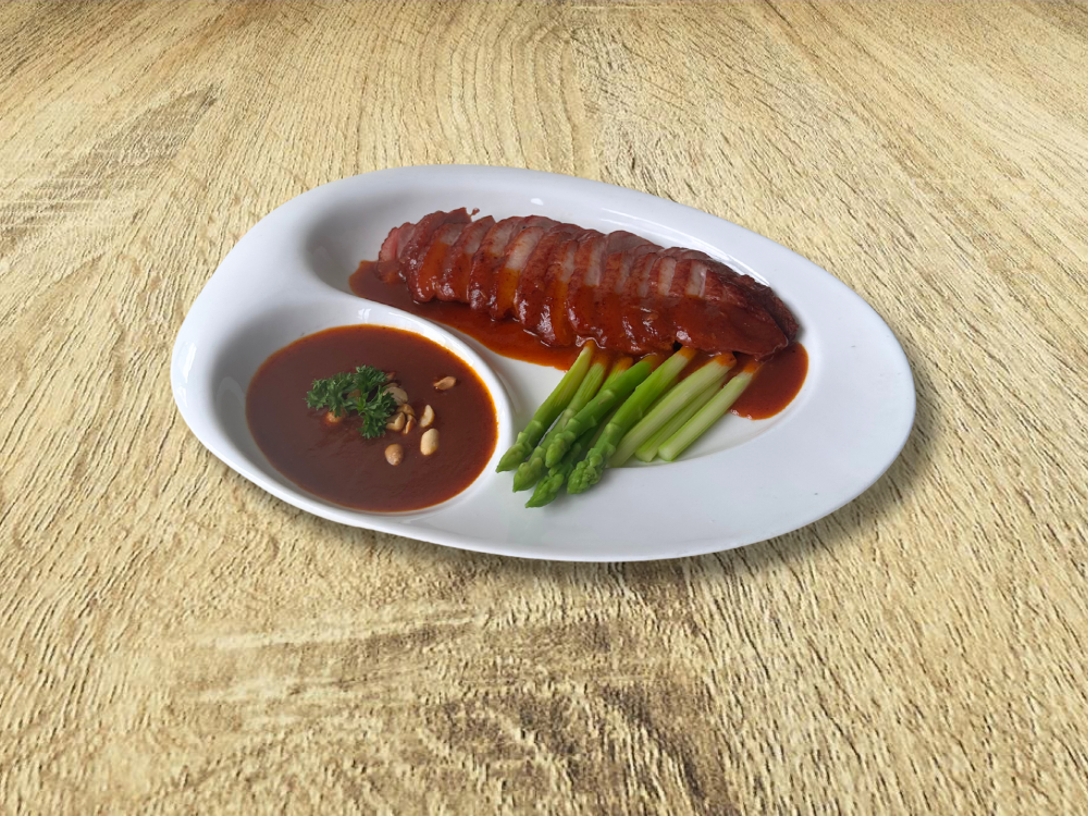 Lườn ngỗng áp chảo sốt me