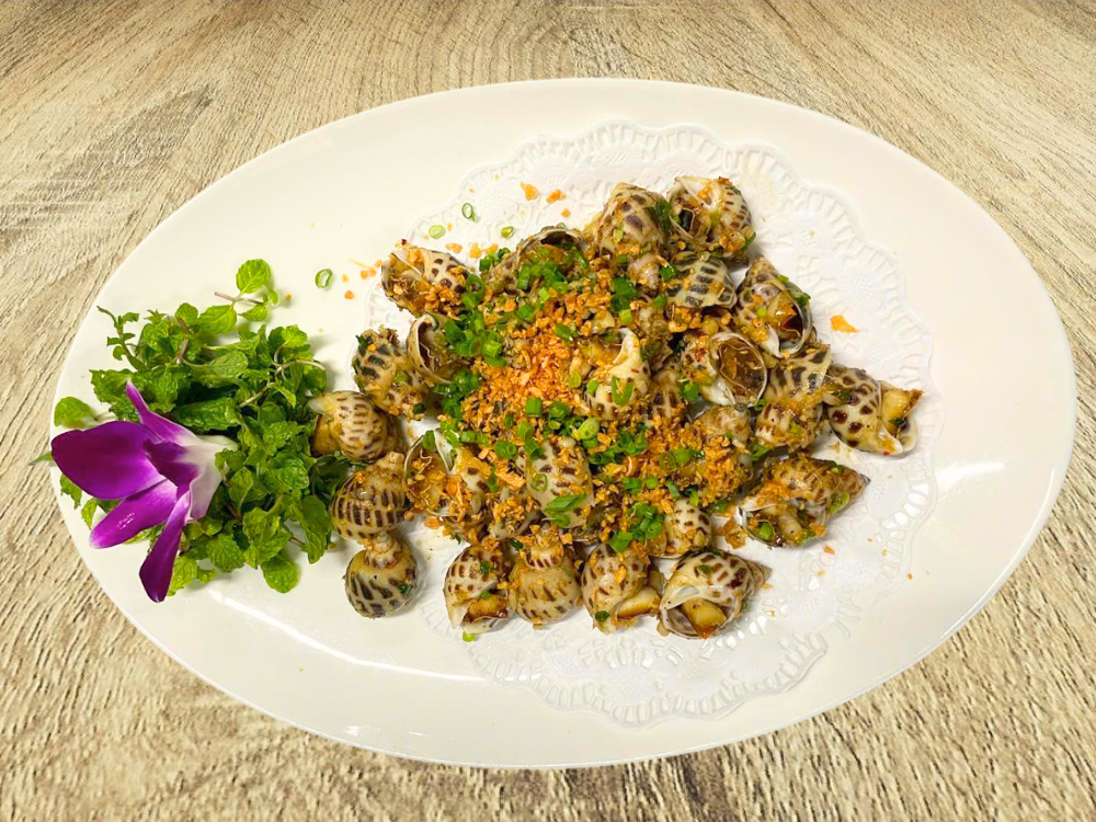 Ốc hương cháy tỏi