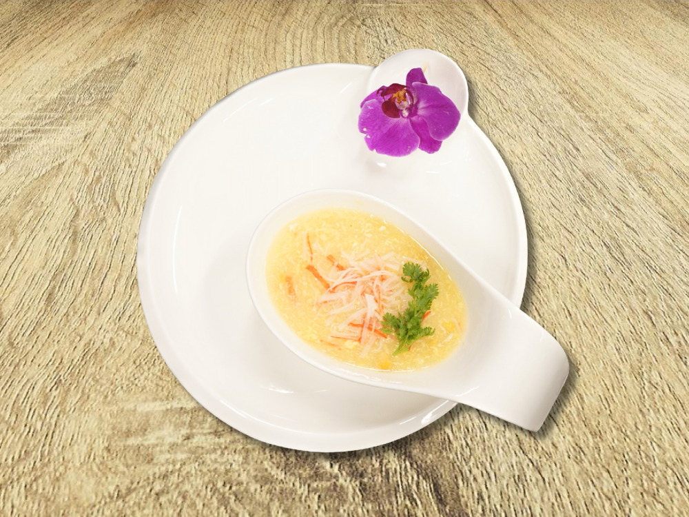 Súp bắp xay thịt cua