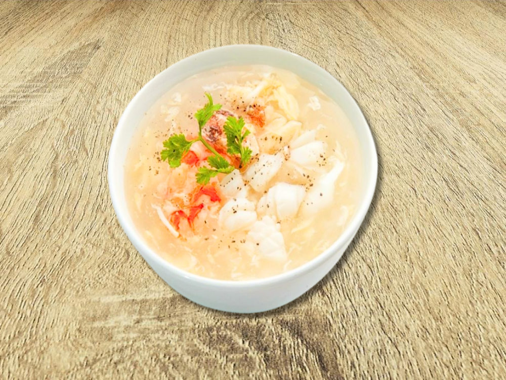 Súp sò điệp thịt cua