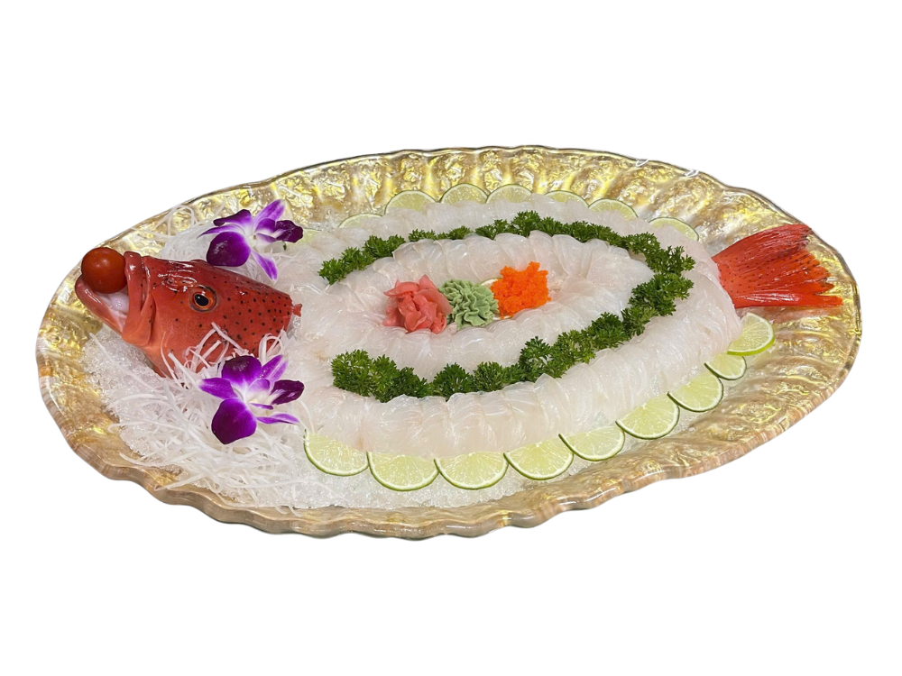 Cá Mú Đỏ Sashimi