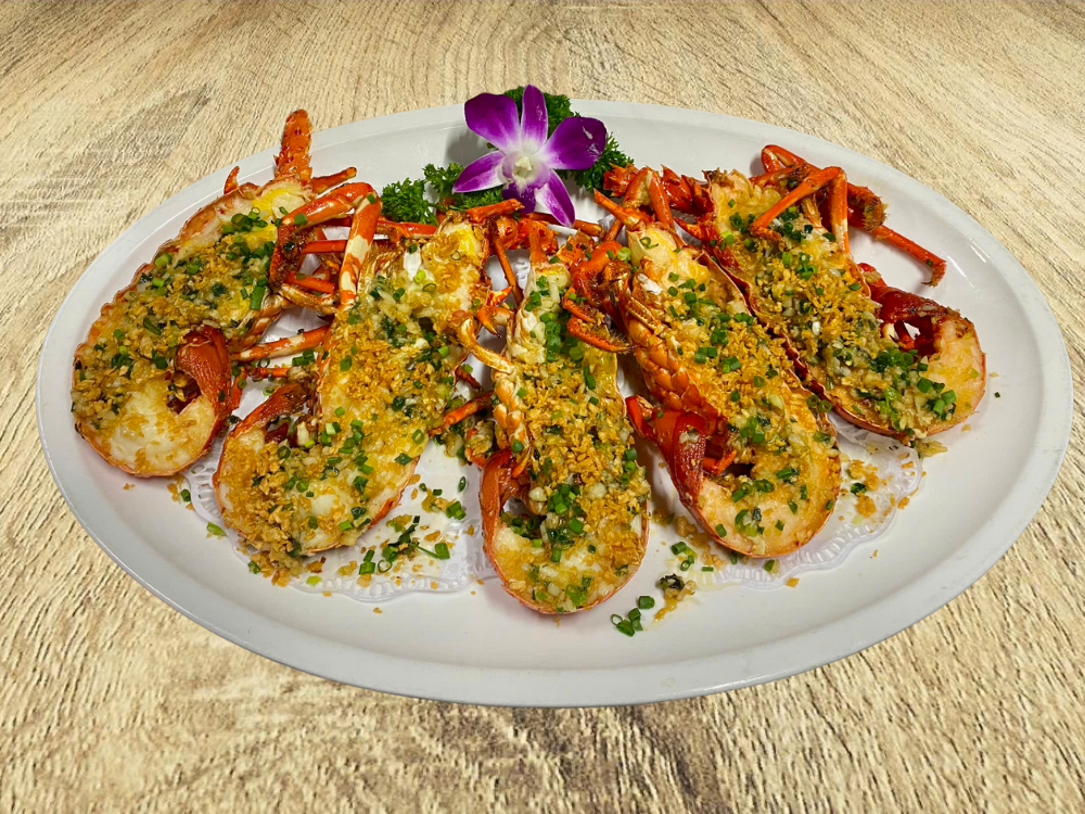 Tôm Hùm cháy tỏi