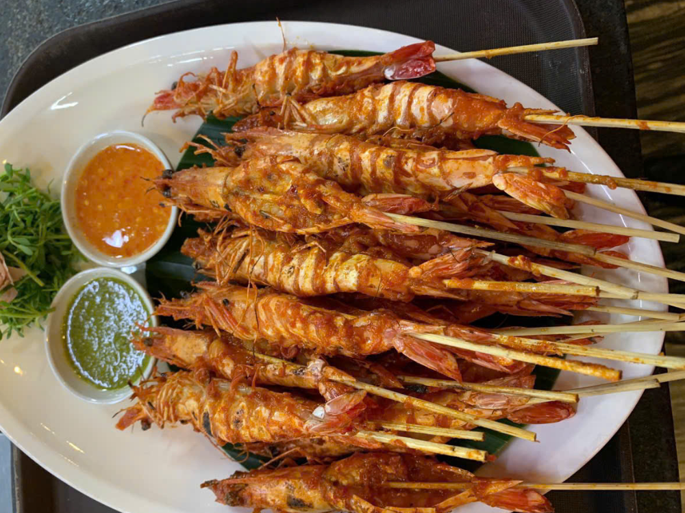 Tôm nướng Mã Lai