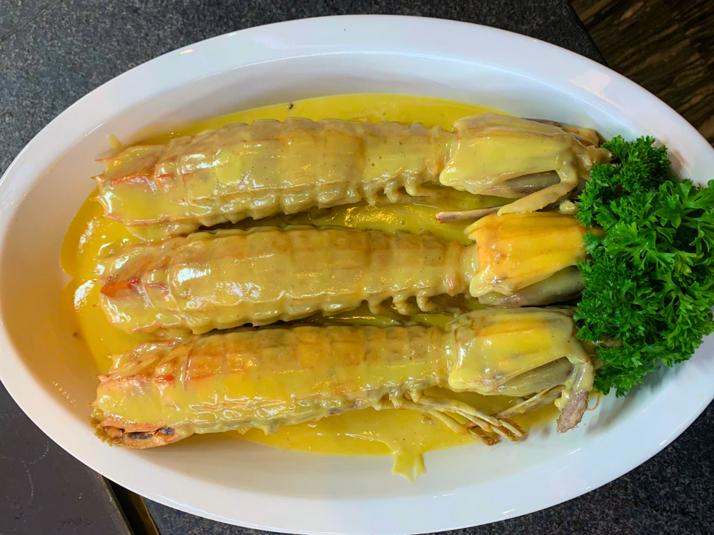 Tôm tít sốt bơ tỏi