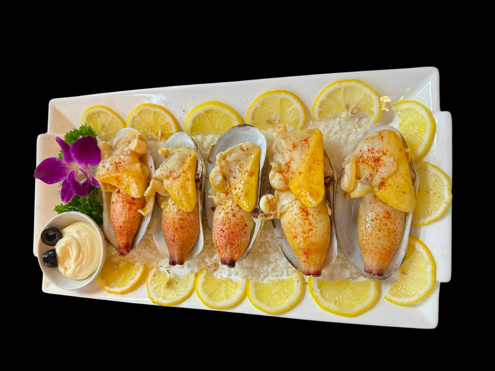 Tu hài nướng dầu ô liu