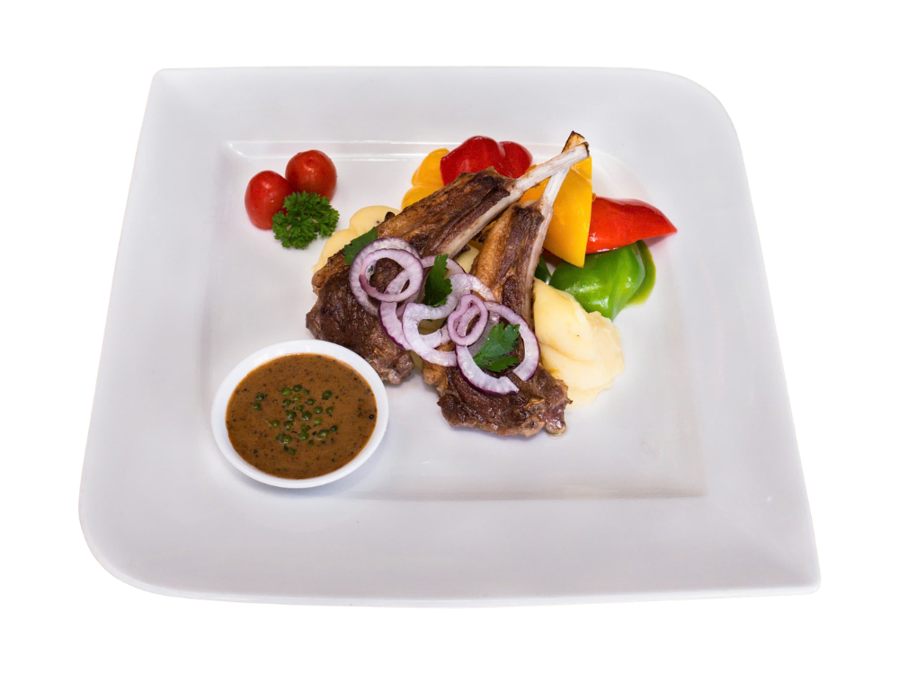 Sườn Cừu Nướng Tiêu Xanh (250g)